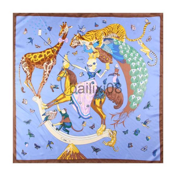 scarves scarves manual hand rolled twill silk scarf women circus animals printing square scarves echarpes foulards femme wrap bandana hijab, Blue;gray
scarves scarves manual hand rolled twill silk scarf women circus animals printing square scarves echarpes foulards femme wrap bandana hijab, Blue;gray