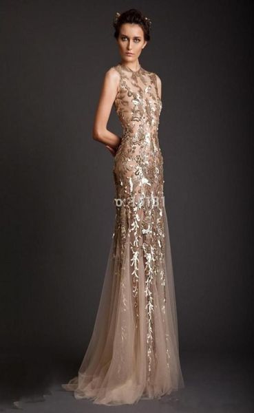 2019 krikor jabotian new arrival evening dresses mermaid sheer crew gold applique evening gowns tulle prom dresses1948685, Black;red
2019 krikor jabotian new arrival evening dresses mermaid sheer crew gold applique evening gowns tulle prom dresses1948685, Black;red