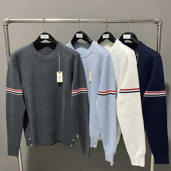 fashion tb thom brand sweaters men women slim o-neck pullovers clothing striped cotton solid spring autumn couple casual coat, White;black
fashion tb thom brand sweaters men women slim o-neck pullovers clothing striped cotton solid spring autumn couple casual coat, White;black