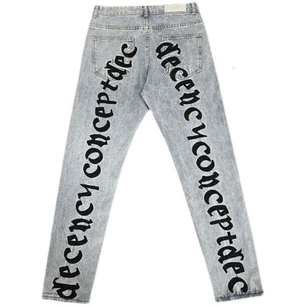 men s pants sanskrit high street retro jeans vibe style letter embroidery hip hop casual straight loose trousers ins trend 230701, Black
men s pants sanskrit high street retro jeans vibe style letter embroidery hip hop casual straight loose trousers ins trend 230701, Black