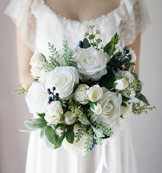 new white country artificial bridal bouquets 2020 rose berries touch fabric wedding supplies bride holding brooch bouquet wedding 6473333
new white country artificial bridal bouquets 2020 rose berries touch fabric wedding supplies bride holding brooch bouquet wedding 6473333