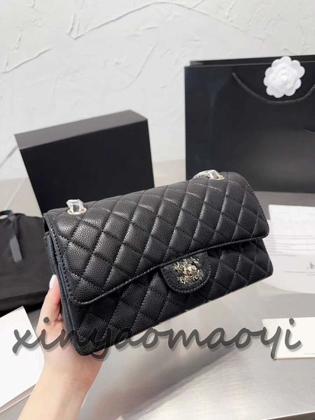 designer classic plaid caviar handbag leather double letter solid color buckle square striped women's messenger bag black bag silver ha
designer classic plaid caviar handbag leather double letter solid color buckle square striped women's messenger bag black bag silver ha