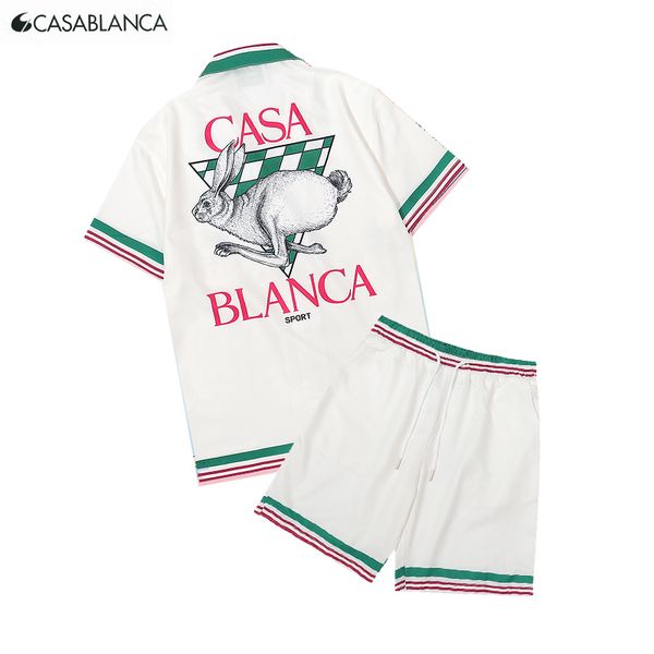 men's tracksuits harajuku 23ss summer casablanca t-shirt shorts set letter print fashion men's women's 100% cotton casual fas, Gray
men's tracksuits harajuku 23ss summer casablanca t-shirt shorts set letter print fashion men's women's 100% cotton casual fas, Gray