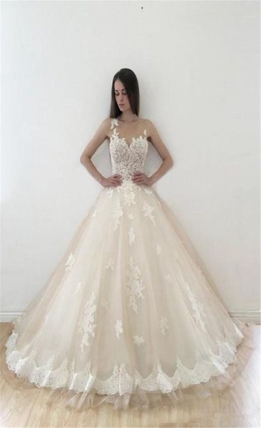 vintage sleeveless dress covered button long train bridal gowns new glamorous illusion sheer neck lace appliques ball gowns weddin6484088, White
vintage sleeveless dress covered button long train bridal gowns new glamorous illusion sheer neck lace appliques ball gowns weddin6484088, White