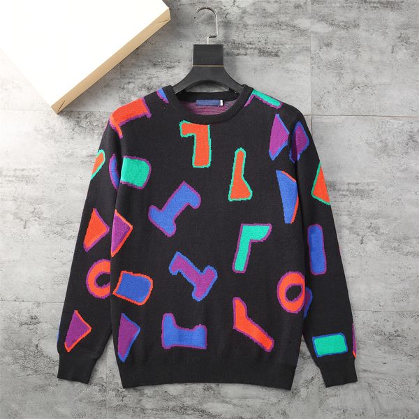 23ss men's designer sweater knit crew neck womens fashion letter black luxury sweatshirt long sleeve pullover oversized plain pullover, White;black
23ss men's designer sweater knit crew neck womens fashion letter black luxury sweatshirt long sleeve pullover oversized plain pullover, White;black