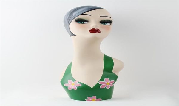 fiberglass female hand painted mannequin head for jewelry hat and wig display collection decoration ems 203s8445624, White
fiberglass female hand painted mannequin head for jewelry hat and wig display collection decoration ems 203s8445624, White
