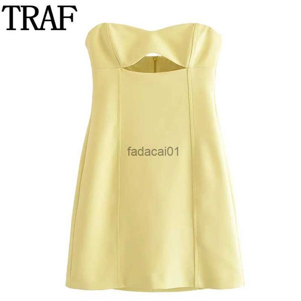 traf off shoulder cut out dress woman yellow corset mini dress backless short dresses for women summer elegant prom dresses l230621, Black;gray
traf off shoulder cut out dress woman yellow corset mini dress backless short dresses for women summer elegant prom dresses l230621, Black;gray