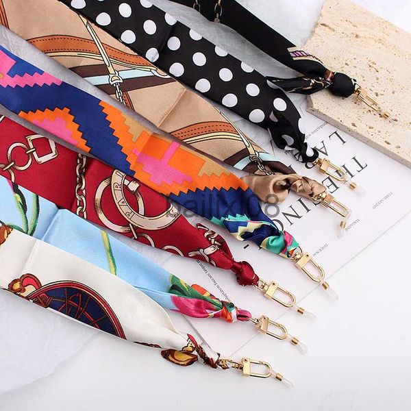 scarves silk scarf straps scarf glasses chain for women fashion bohemia colorful printing mask sunglsses lanyard jewelry cessories j230703, Blue;gray
scarves silk scarf straps scarf glasses chain for women fashion bohemia colorful printing mask sunglsses lanyard jewelry cessories j230703, Blue;gray