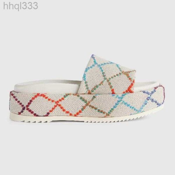 slippers designer fashion thick bottom sandals rubber letter embroidery slides lady platform wedges sandal beach high heel embroidered slip, Black;grey
slippers designer fashion thick bottom sandals rubber letter embroidery slides lady platform wedges sandal beach high heel embroidered slip, Black;grey