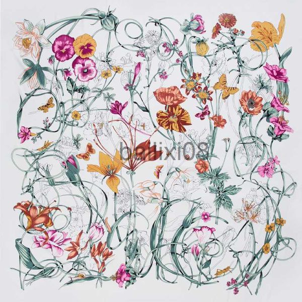 scarves scarves new twill silk scarf women fashion large hijab vine flower printing square scarves shawls wraps female foulard bandana 130cm, Blue;gray
scarves scarves new twill silk scarf women fashion large hijab vine flower printing square scarves shawls wraps female foulard bandana 130cm, Blue;gray