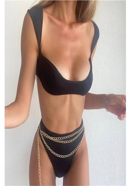 womens swimsuit bikini swimwear swimming beachwear twopiece black color chain decoration fashion hight waist cut swimsuits4456113
womens swimsuit bikini swimwear swimming beachwear twopiece black color chain decoration fashion hight waist cut swimsuits4456113