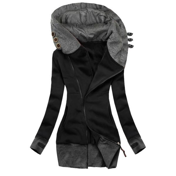 men s hoodies sweatshirts for women 2023 jacket sleeve long coat pocket solid moletom femininos blusa de frio feminina 230701, Black
men s hoodies sweatshirts for women 2023 jacket sleeve long coat pocket solid moletom femininos blusa de frio feminina 230701, Black