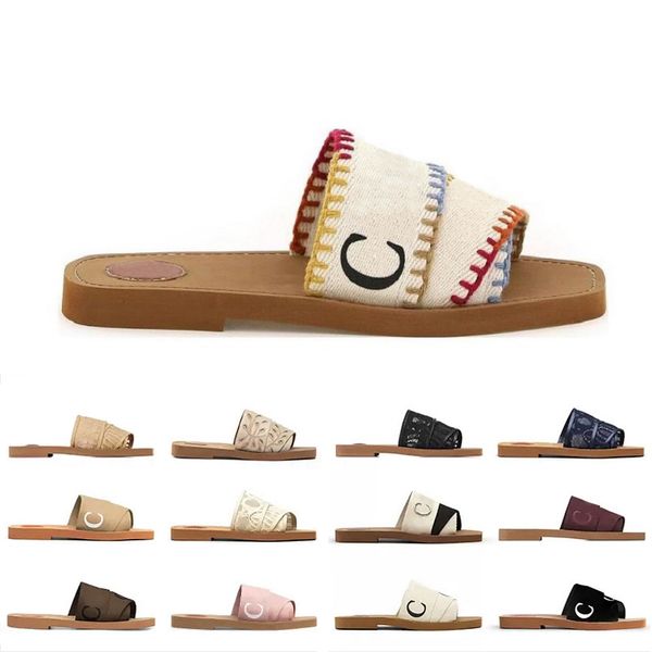 2023 woody slippers sandals slides sliders women mules flat slide light tan beige white black pink lace lettering fabric canvas woman slippe
2023 woody slippers sandals slides sliders women mules flat slide light tan beige white black pink lace lettering fabric canvas woman slippe