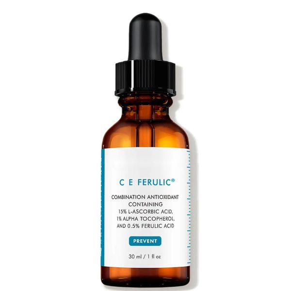 skin care ceutical/s c e ferulic combination antioxidant containing 15%, 1% alpha to tocopherol, and 0.5% ferulic acid 30ml/1floz
skin care ceutical/s c e ferulic combination antioxidant containing 15%, 1% alpha to tocopherol, and 0.5% ferulic acid 30ml/1floz