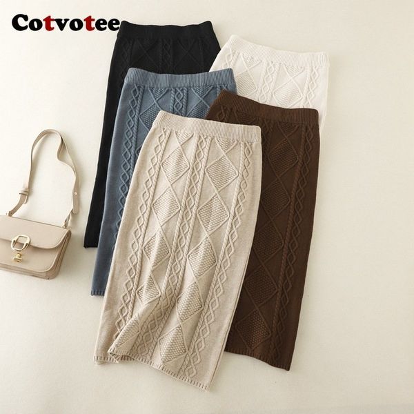 skirts cotvotee knitted for women 2023 fashion autumn winter slim midi skirt vintage casual solid high waisted straight 230701, Black
skirts cotvotee knitted for women 2023 fashion autumn winter slim midi skirt vintage casual solid high waisted straight 230701, Black