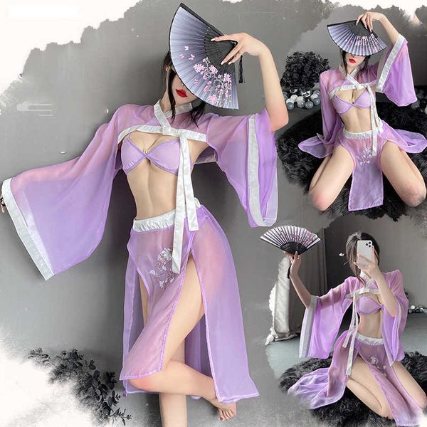 set chinese costume cosplay uniform lace cutout skirt hanfu lingerie woman classical nightdress see through mesh nightgownshkd230703, Black;white
set chinese costume cosplay uniform lace cutout skirt hanfu lingerie woman classical nightdress see through mesh nightgownshkd230703, Black;white