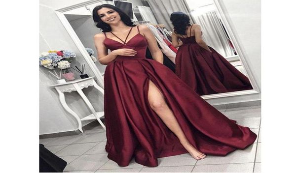 burgundy evening dresses elegant prom dress with slit 2021 women satin formal party gown robe soiree vestido de festa9286085, Black
burgundy evening dresses elegant prom dress with slit 2021 women satin formal party gown robe soiree vestido de festa9286085, Black