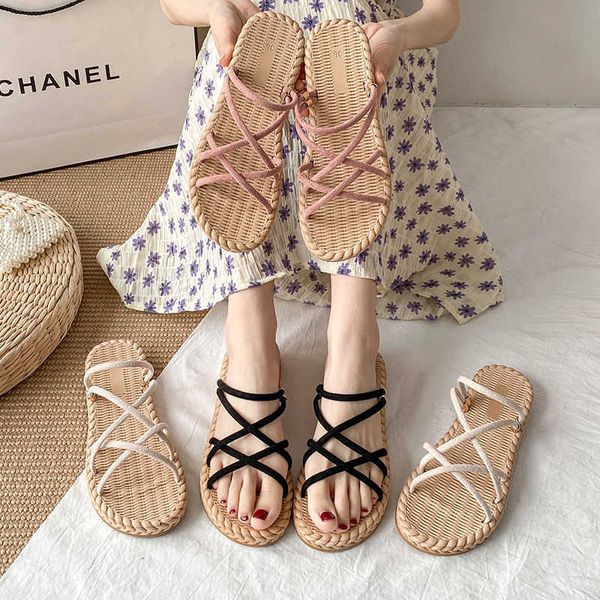 sandals sandals roman sandals fairy style flat bottoms beach shoes new year and summer internet celebrity versatile slippers 230626, Black
sandals sandals roman sandals fairy style flat bottoms beach shoes new year and summer internet celebrity versatile slippers 230626, Black