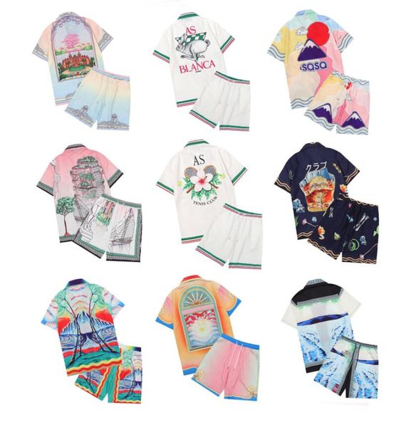 men's tracksuits tennis flowers stripes men women short set t shrt hawaii beach style suit hip hop shirt shorts couple suits 9 styles, Gray
men's tracksuits tennis flowers stripes men women short set t shrt hawaii beach style suit hip hop shirt shorts couple suits 9 styles, Gray