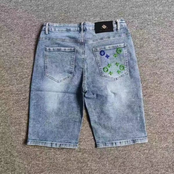 casual designer jeans for men classic letter embroidered denim shorts man summer slim 5 cut shorts, Blue
casual designer jeans for men classic letter embroidered denim shorts man summer slim 5 cut shorts, Blue