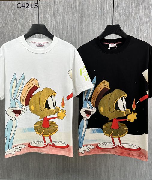 2023 summer cotton cartoon letter print men's casual t-shirts crew neck short-sleeve breathable fashion men's tees fb014, White;black
2023 summer cotton cartoon letter print men's casual t-shirts crew neck short-sleeve breathable fashion men's tees fb014, White;black