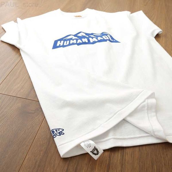 men's t-shirts snow mountain human made fashion shirt men 1 1 human made women cotton t shirt tee kawaii clothing l230703, White;black
men's t-shirts snow mountain human made fashion shirt men 1 1 human made women cotton t shirt tee kawaii clothing l230703, White;black