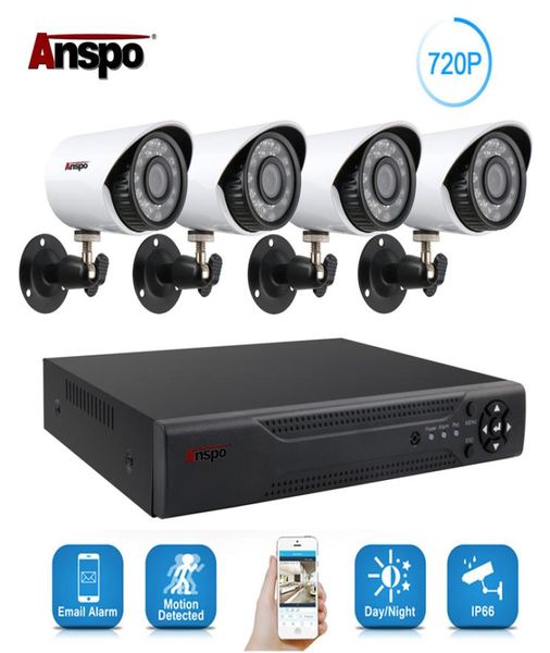 anspo 4ch ahd dvr home security camera system kit waterproof outdoor night vision ircut cctv home surveillance 720p white camera6409502
anspo 4ch ahd dvr home security camera system kit waterproof outdoor night vision ircut cctv home surveillance 720p white camera6409502