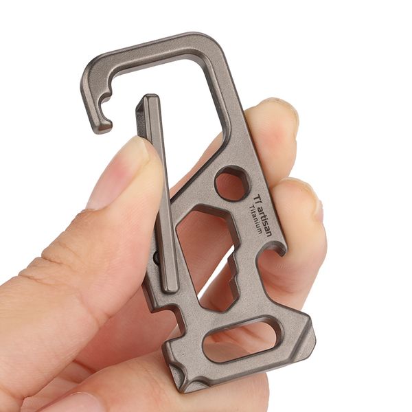 climbing ropes tiartisan est outdoor tc4 carabiner snap hook screwdriver bottle opener keychain quick relase safety buckle edc tool 230701
climbing ropes tiartisan est outdoor tc4 carabiner snap hook screwdriver bottle opener keychain quick relase safety buckle edc tool 230701