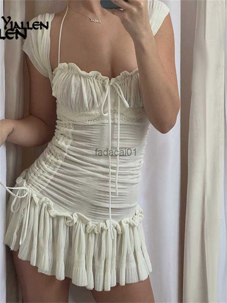 yiallen summer square collar elegant ruched ruffle mini dress outfits for women club party lace up short sleeve dresses l230621, Black;gray
yiallen summer square collar elegant ruched ruffle mini dress outfits for women club party lace up short sleeve dresses l230621, Black;gray