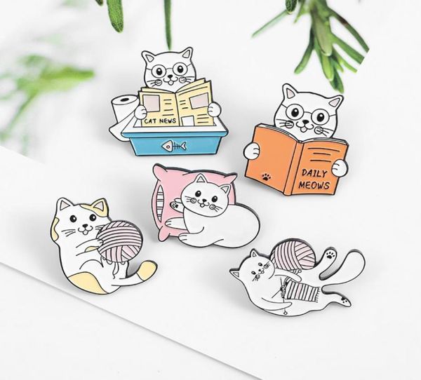cat039s daily enamel pin custom cat kitten knitting reading playing pillow brooches bag lapel pin animal badge cute jewelry gif3133831, Blue
cat039s daily enamel pin custom cat kitten knitting reading playing pillow brooches bag lapel pin animal badge cute jewelry gif3133831, Blue