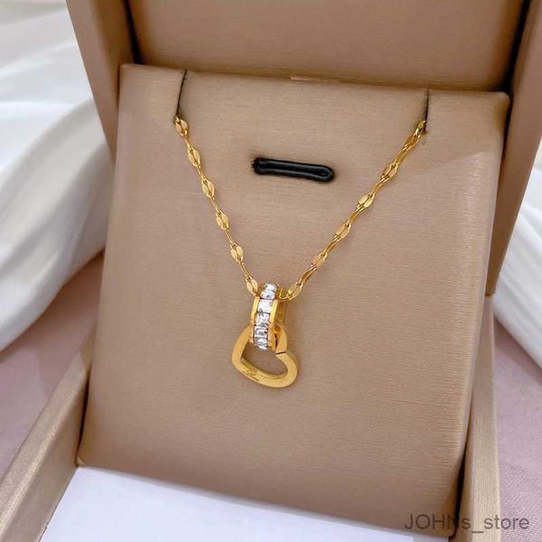 pendant stainless steel love round pendant necklace for women female fashion diamond heart-shaped necklace gift jewelry r230703, Silver
pendant stainless steel love round pendant necklace for women female fashion diamond heart-shaped necklace gift jewelry r230703, Silver