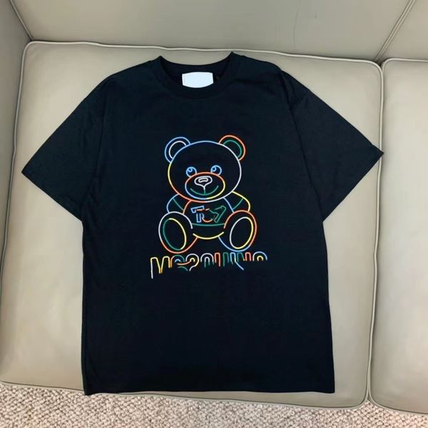 bear mens t shirt fashion designer t shirt for men and women rainbow-colored letter print tees cotton casual couple short sleeve, White;black
bear mens t shirt fashion designer t shirt for men and women rainbow-colored letter print tees cotton casual couple short sleeve, White;black