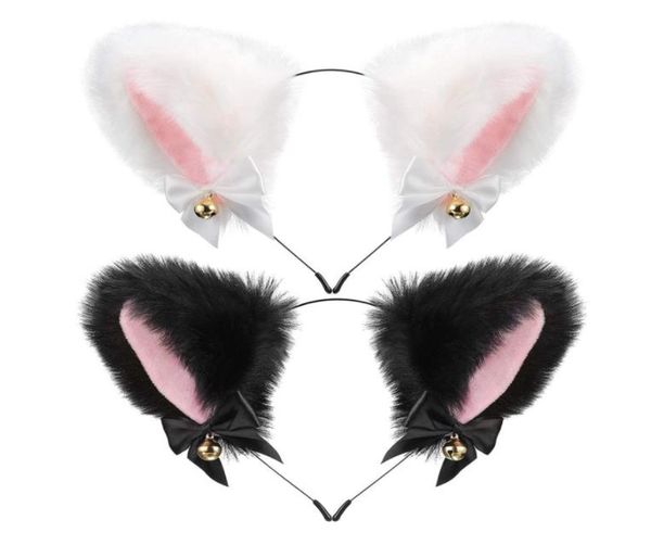 plush furry cat ears headband with ribbon bells halloween cosplay costume accessories anime lolita girl party hairband headwear fo9005234, Slivery;white
plush furry cat ears headband with ribbon bells halloween cosplay costume accessories anime lolita girl party hairband headwear fo9005234, Slivery;white