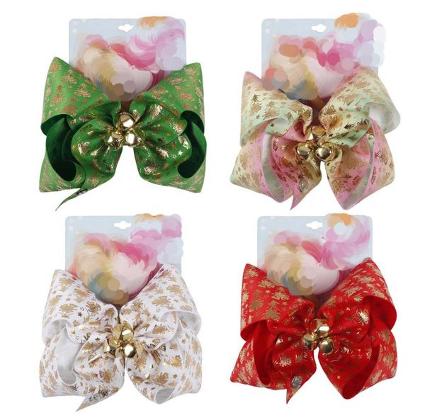 65 inch christmas bows hairpins with clip for baby children xmas bell barrettes hair bows ins kids hair accessories m7504525589, Slivery;white 
65 inch christmas bows hairpins with clip for baby children xmas bell barrettes hair bows ins kids hair accessories m7504525589, Slivery;white