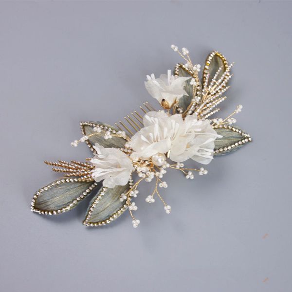 delicate rhinestone leaf floral bridal comb hair piece wedding accessories women headpiece jewelry, Silver
delicate rhinestone leaf floral bridal comb hair piece wedding accessories women headpiece jewelry, Silver