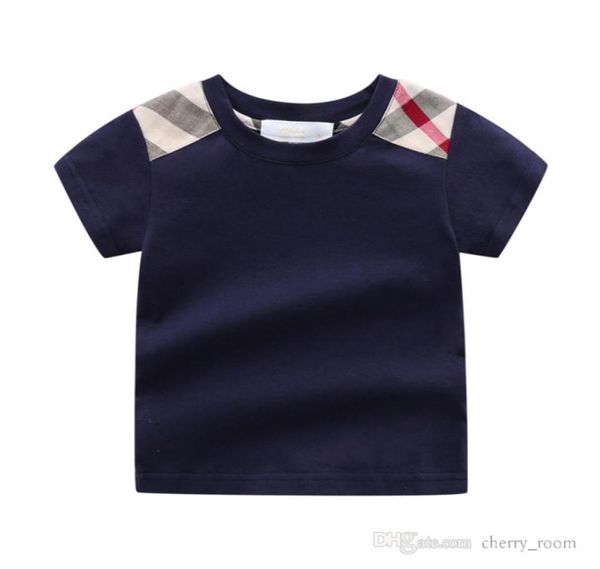 summer boys girls cotton designer tshirt fashion toddler casual plaid halfsleeved tee shirt children kids thin boutique clot2672496, Blue
summer boys girls cotton designer tshirt fashion toddler casual plaid halfsleeved tee shirt children kids thin boutique clot2672496, Blue