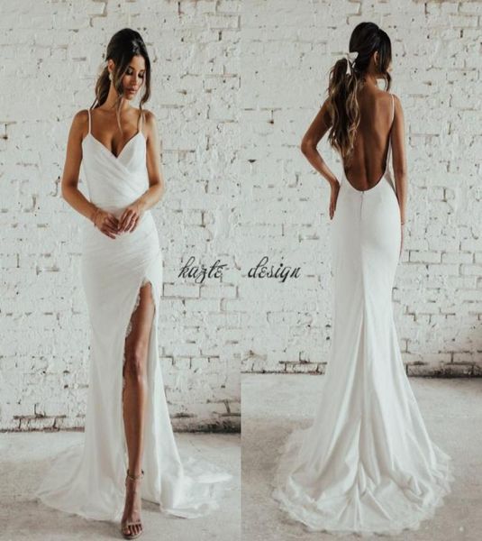 simple desigin katie may beach mermaid wedding dresses with slit full lace spaghetti backless holiday garden bridal dress 295581, White
simple desigin katie may beach mermaid wedding dresses with slit full lace spaghetti backless holiday garden bridal dress 295581, White