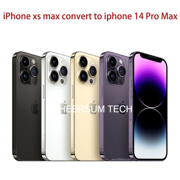 Image of Original Unlocked iPhone Xs Max in iPhone 14 Pro Max Cellphone Apple XM RAM 4GB ROM 64GB/256GB Mobile Phone