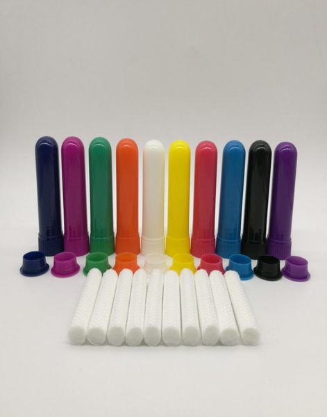 50 setslot whole blank aroma inhaler with cotton wicks 51mm plastic 10 colors bottle nasal inhalers sticks3561406
50 setslot whole blank aroma inhaler with cotton wicks 51mm plastic 10 colors bottle nasal inhalers sticks3561406