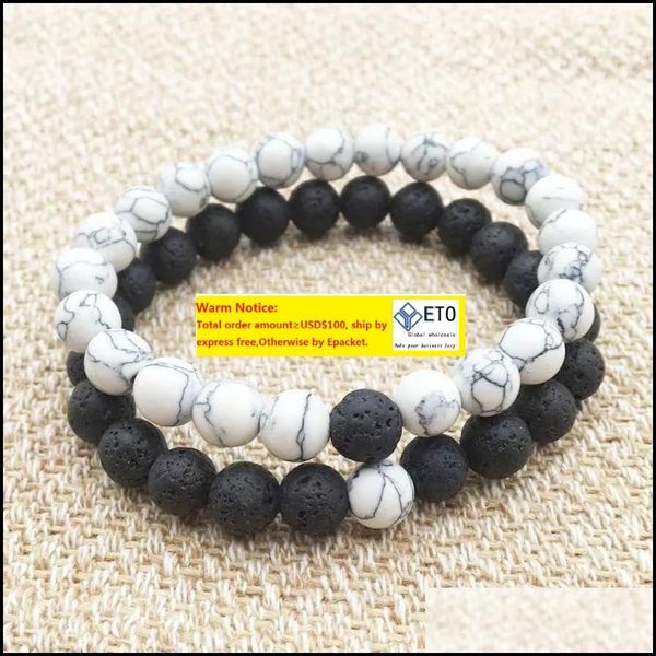 charm bracelets jewelry 8mm natural black lava stone white turquoise bracelet vaolcano aromatherapy essential oil diff dhdmf, Golden;silver
charm bracelets jewelry 8mm natural black lava stone white turquoise bracelet vaolcano aromatherapy essential oil diff dhdmf, Golden;silver