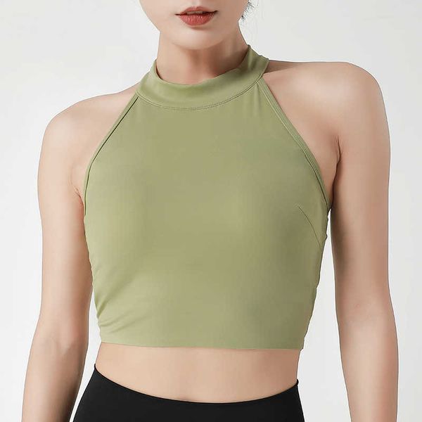 summer outerwear tight back yoga vest sports bra fitness shock resistant sleeveless neck hanging yoga suit for women, White;red
summer outerwear tight back yoga vest sports bra fitness shock resistant sleeveless neck hanging yoga suit for women, White;red