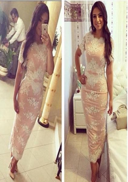 tealength white lace short prom dresses with short sleeves oneck formal evening gowns party dress bridesmaid vestidos de fi4382229, Black
tealength white lace short prom dresses with short sleeves oneck formal evening gowns party dress bridesmaid vestidos de fi4382229, Black