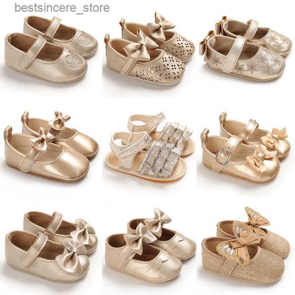 golden newborn baby baptism walking shoes elegant and noble gold princess shoes comfortable soft soles non-slip walking shoes l230522
golden newborn baby baptism walking shoes elegant and noble gold princess shoes comfortable soft soles non-slip walking shoes l230522