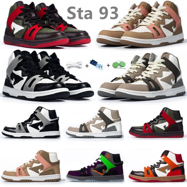 bapestas sta 93 high mens running shoes sneaker fashion red orange light sand black brown grey halloween olive green men women trainers spor
bapestas sta 93 high mens running shoes sneaker fashion red orange light sand black brown grey halloween olive green men women trainers spor