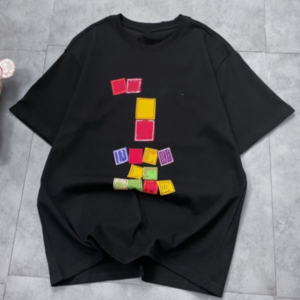 2023 summer new casual loose cartoon pattern round neck short sleeve t-shirt cotton, White
2023 summer new casual loose cartoon pattern round neck short sleeve t-shirt cotton, White