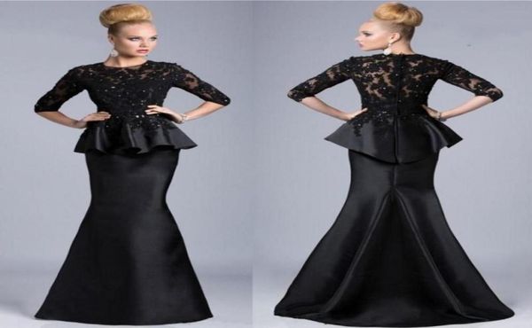 2020 mother of the bride dresses mermaid jewel neck 34 sleeves lace appliques beaded peplum plus size party dress black evening g9067165, Black;red
2020 mother of the bride dresses mermaid jewel neck 34 sleeves lace appliques beaded peplum plus size party dress black evening g9067165, Black;red