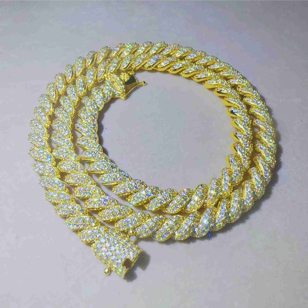 luxury moissanite jewelry 8mm hip hop chain 925 sterling silver necklace vvs diamond cuban link chain
luxury moissanite jewelry 8mm hip hop chain 925 sterling silver necklace vvs diamond cuban link chain