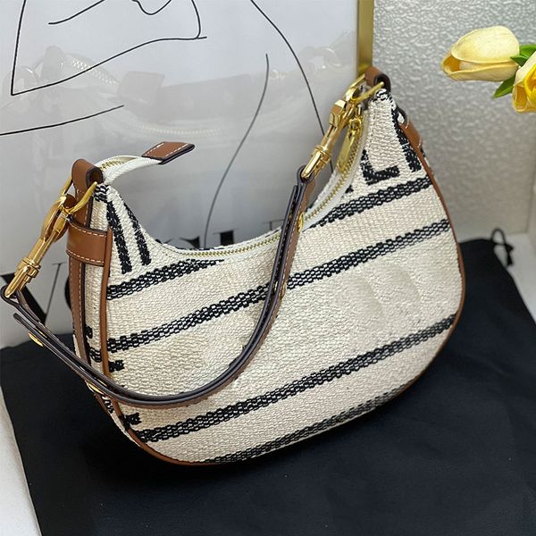 23ss underarm bag designer shoulder bag women bag luxury handbags purse fashion hobo bag wallet letter striped leather bag canvas real leath
23ss underarm bag designer shoulder bag women bag luxury handbags purse fashion hobo bag wallet letter striped leather bag canvas real leath