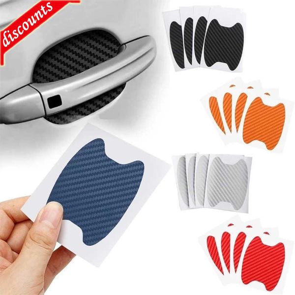 New 4Pcs/Set Door Sticker Carbon Fiber Scratches Resistant Cover Auto Handle Protection Film Exterior Styg Car Accessories
New 4Pcs/Set Door Sticker Carbon Fiber Scratches Resistant Cover Auto Handle Protection Film Exterior Styg Car Accessories