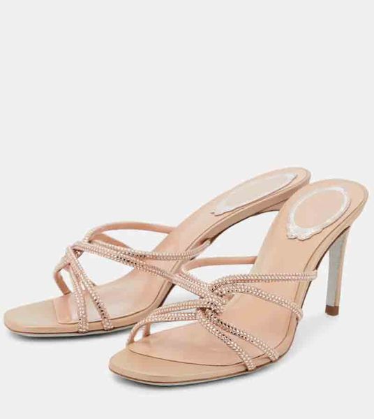 high end women's square toe high heeled sandals fashion cross over satin genuine silk leather bottom diamond shoes runway show party we, Black
high end women's square toe high heeled sandals fashion cross over satin genuine silk leather bottom diamond shoes runway show party we, Black